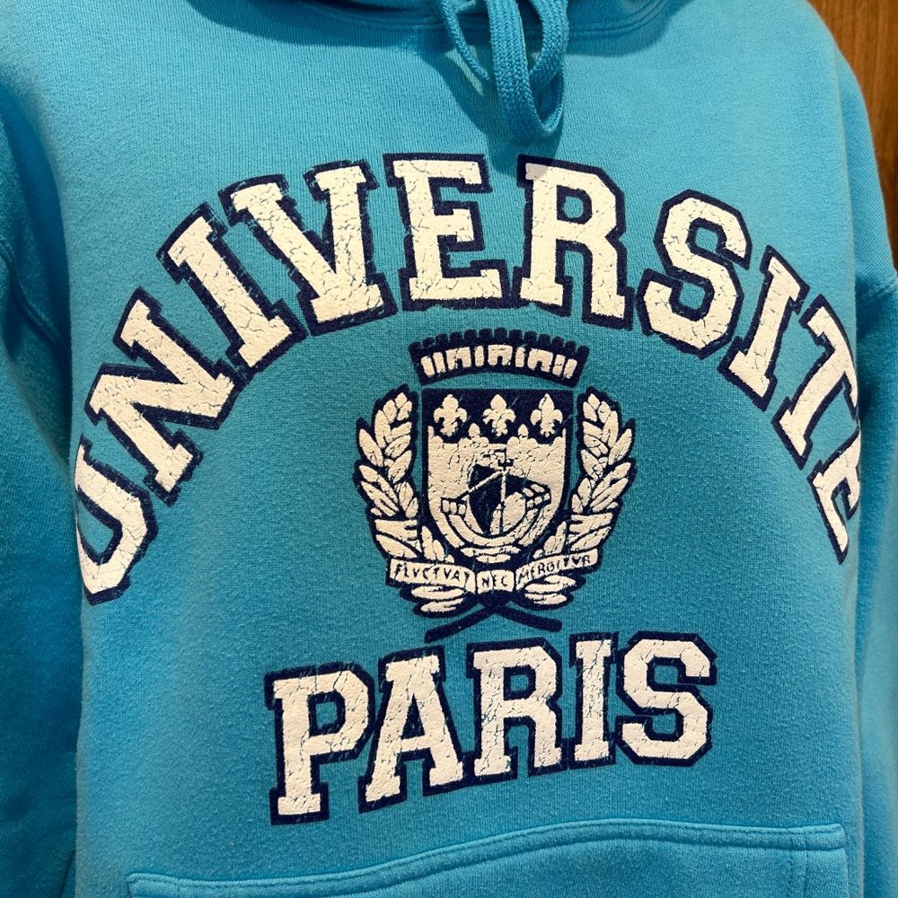 University of Paris Hoodie in Sky Blue (NEW) - Picture 8 of 11